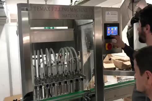 Loadcelli Şişe Kapatma Ve Etiketleme Makinası