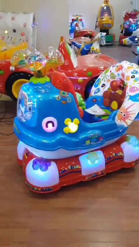 Jetonlu Oyuncak Balina Kiddie Rides