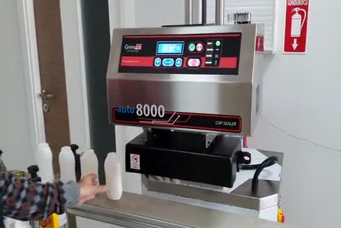 28-110 Mm Automatic Foil Sealing Machine
