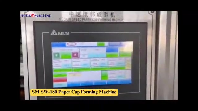 180 adet/dak Yüksek Hızlı Karton Bardak Makinesi