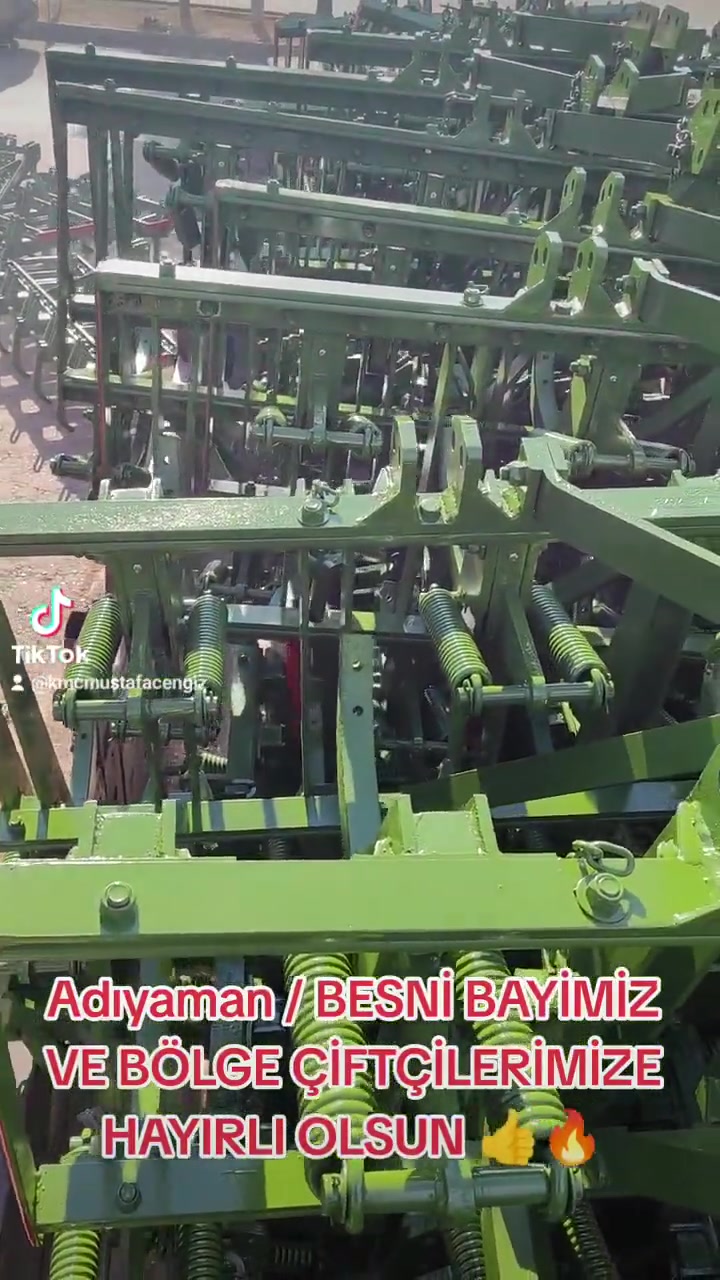 9'Lu Komple Kalın Yaylı Tip Kültivatör