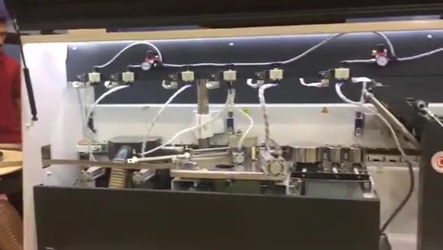 Ön Frezeli Baş Son Kesmeli Pvc Kenar Bantlama Makinası