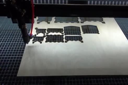 Atik 1410 100W Ahşap Lazer Kesim Makinası 