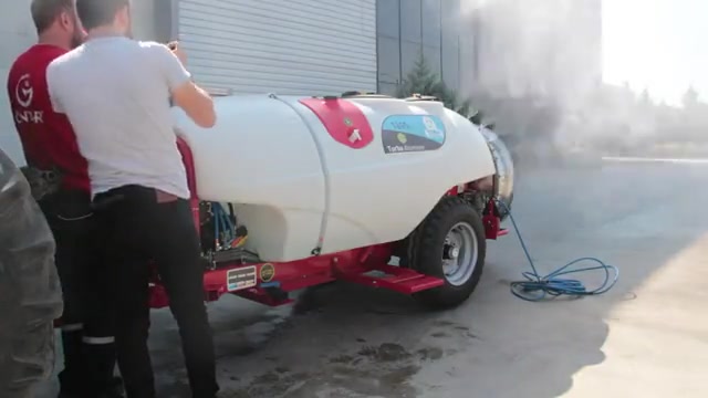 2000 Lt Axial Fanlı Hava Püskürtmeli Pülverizatör