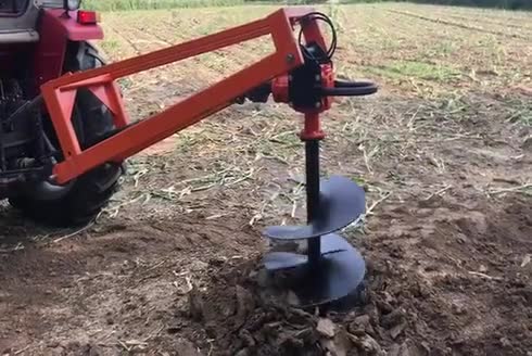 80 RPM Manual Straight Type Earth Auger (1)