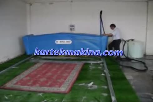 Raylı Sistem Otomatik Halı Yıkama Makinası