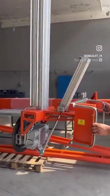 300 Kg Dikey Taşıma Yatırma ve Döndürme Özellikli Kompakt Vakumlu Cam Taşıma Vantuzu