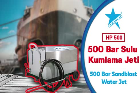 700 Bar Yüksek Basınçlı Su Jeti 