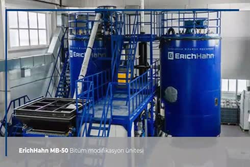 ErichHahn MB-50 Bitüm modifikasyon ünitesi