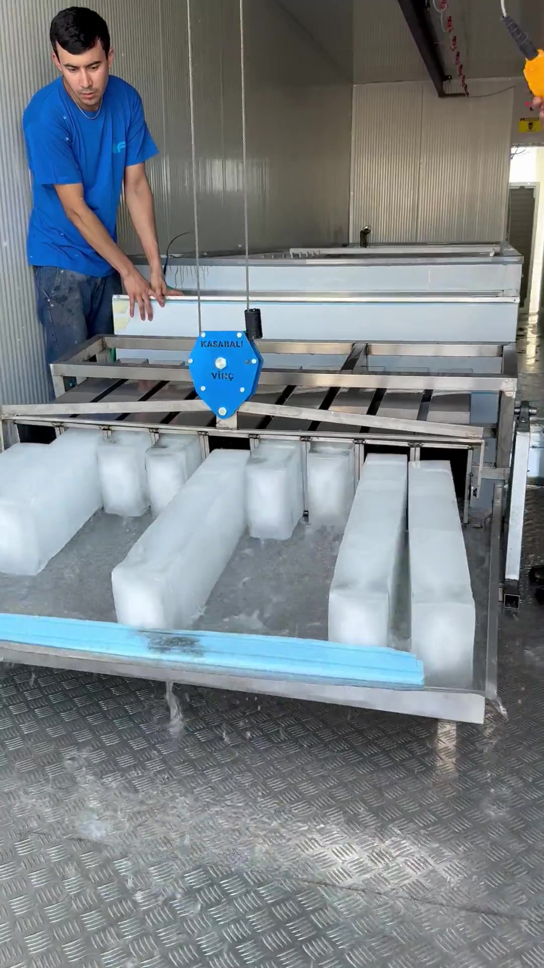 10 Ton Konteyner Mobil Kalıp Buz Makinesi