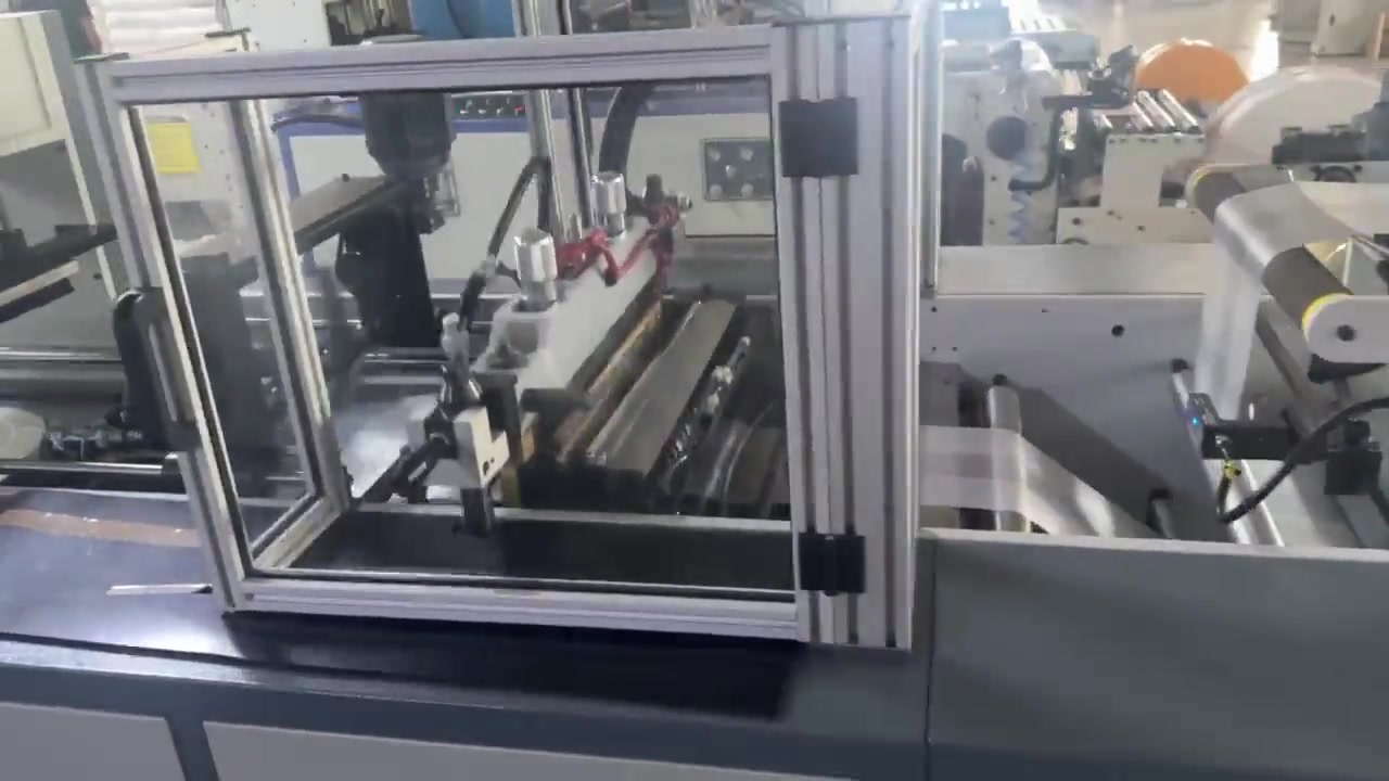 300 Vuruş / Dakika Atlet Poşet Kesim Makinesi
