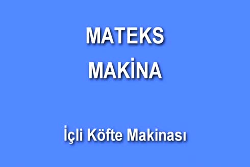 Mateks Makina ve Yedek Parça San. 