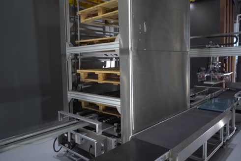 Tam Otomatik İstifleme Ve Paletleme Makinası