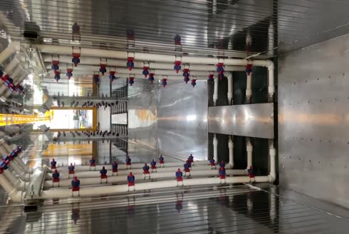 Automatic Spray Type Surface Cleaning Line With Degreasing System