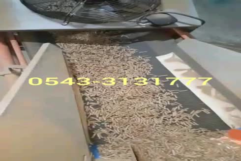 100 Kg/Saat Üretim Kapasiteli Talaş Pelet Makinası 