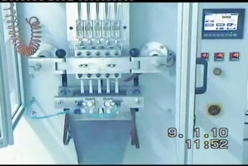 Stick Şeker Dolum ve Tuz Dolum Makinası