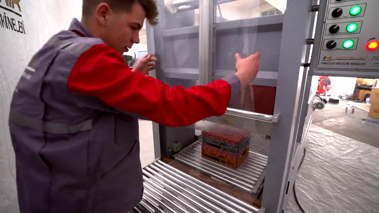 HSM 100 Yarı Otomatik Shrink Ambalaj Makinası 