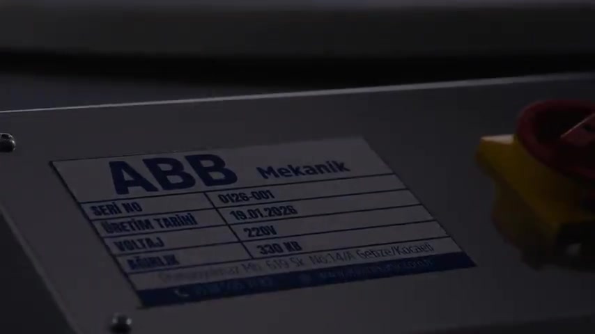 ABB Mekanik Yufka Açma Makinesi