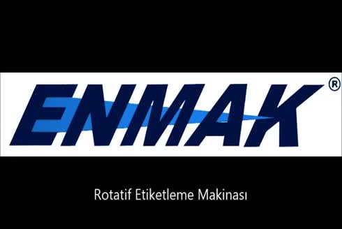 120 Adet / Saat Rotatif Sticker Etiket Yapıştırma Makinası