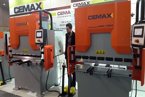 HNC 125-15-4 Hidrolik Abkant Pres 