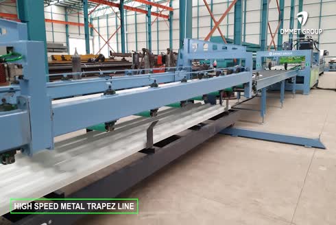 27/200 Smart Trapez Sac Üretim Hattı Makinesi 