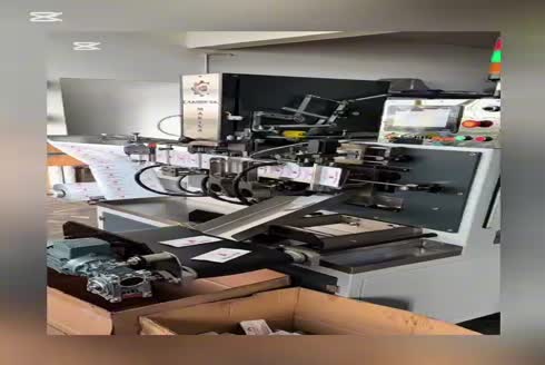 100-110 Paket/Dakika Tam Otomatik Islak Mendil Dolum ve Paketleme Makinası