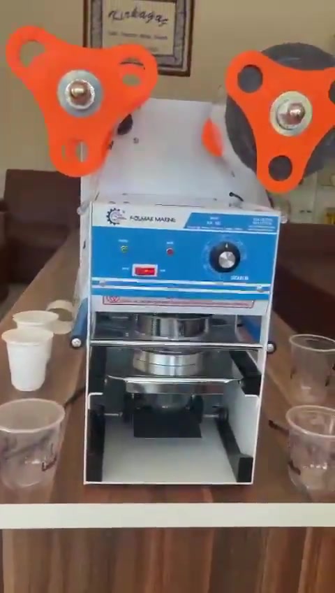  Bardak Folyo Kapatma Makinası 