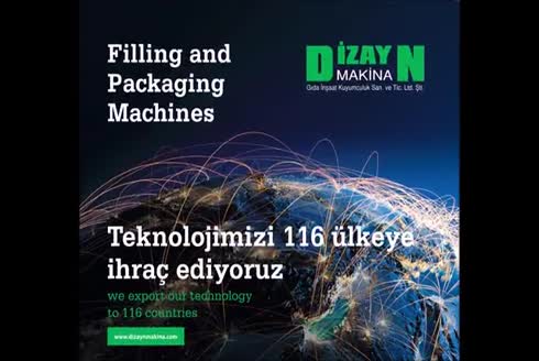 5500-6000 Adet / Saat Otomatik Yoğurt Dolum Makinesi