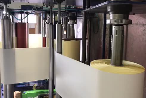 Sıcak Kağıt Karton Laminasyon Makinası 