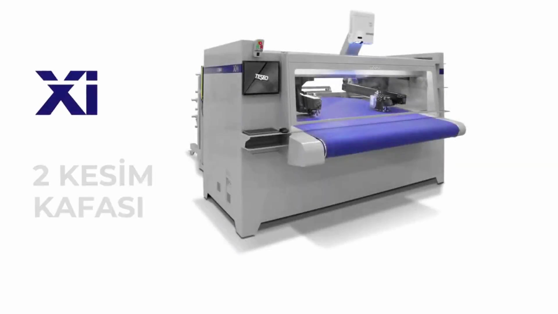 Teseo XI CNC Deri vb Katlı Kesim Makinası