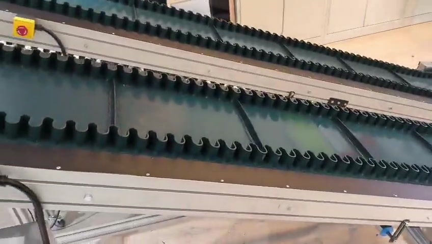 L Tip Transfer Konveyör Sistemi - Enjeksiyon Makine Konveyörü