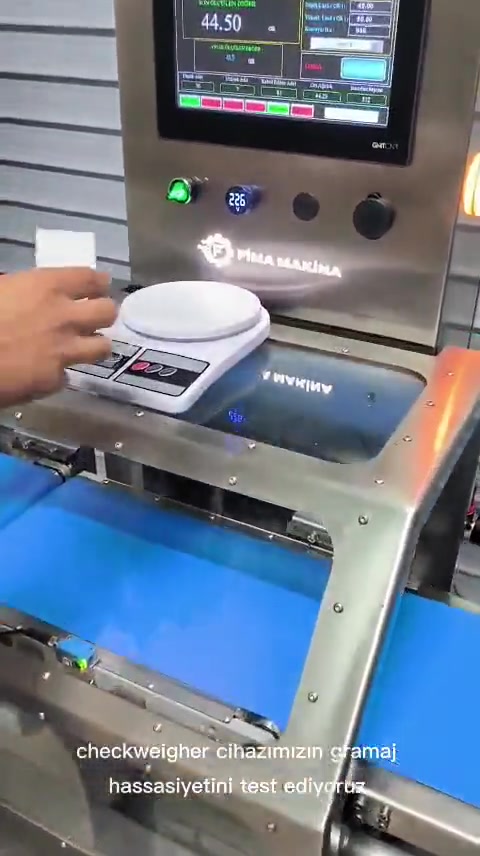Checkweigher Gramaj Hasasiyeti