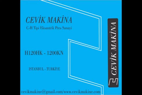 Çevik Makine C-H Tipi Eksantrik Pres Sanayi