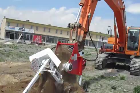 Trencher Kanal Kazıcı Makina 20*70 cm