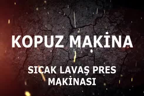 500-800 Adet / Saat Lavaş Pres Makinası
