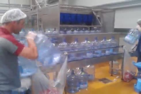 100 - 2200 Carboy / Hour Carboy Water Filling Machine