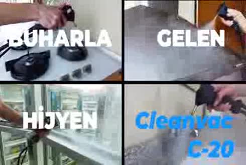 C20 Kompakt Buharlı Halı Koltuk Yıkama Makinesi 