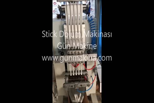 Stick Şeker Dolum ve Tuz Dolum Makinası