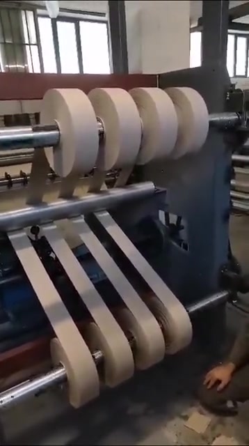 5 Bobin Yüklemeli Kağıt Kesim Ve Ebatlama Makinesi