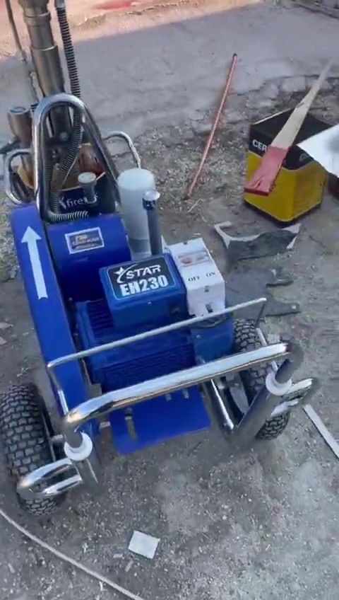 Star Eh 230 Hidrolik Saten Alçı Ve Boya Makinası