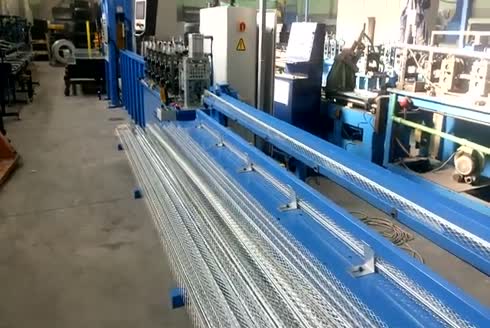 12 İstasyonlu Destek Profili Roll Form Üretim Makinası
