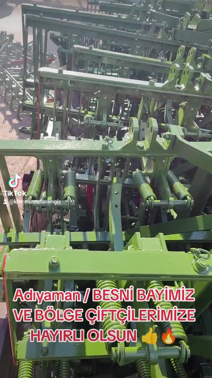 13'Lü Komple Çift Yaylı Tip Kültivatör