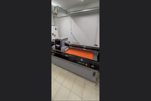250x130 Cm UV Baskı Makinesi