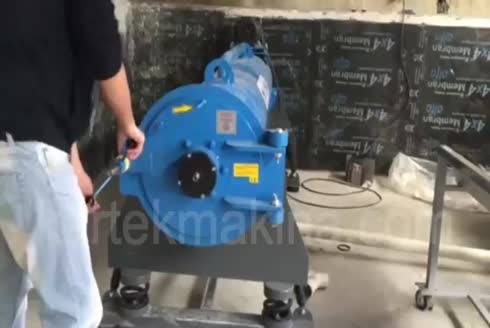 2.70 Metre Amortisörlü Halı Sıkma Makinesi