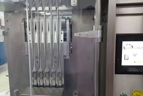 5 Hatlı Stick Şeker Paketleme Makinası 300 Adet/Dk - Özartaş