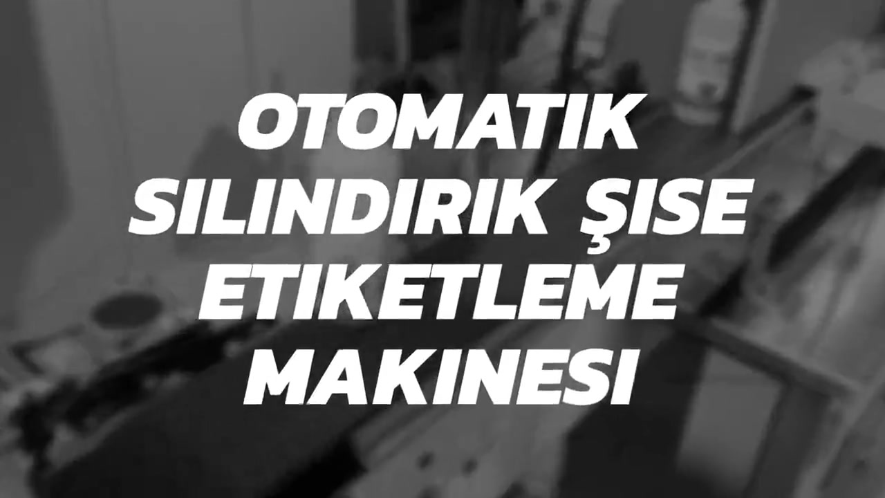 Silindirik ve Şişe Etiketleme Makinesi