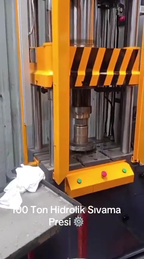 100 Ton Hidrolik Sıvama Presi