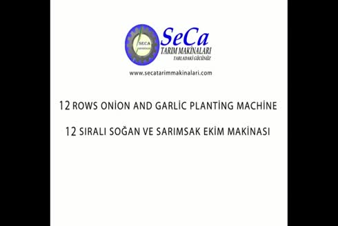 12 Rows Onion and Garlic Planting Machine