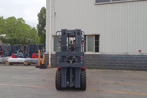 4500 Mm 3 Ton Tripleks Asansörlü Doosan Motor Dizel Forklift