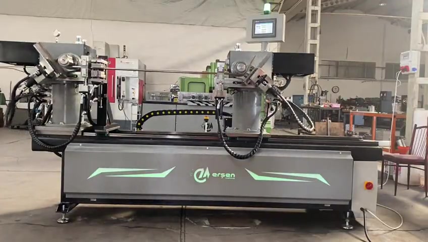 Çift Kafa Boru ve Profil Bükme Makinası